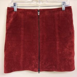 Blank NYC Suede Mini Skirt